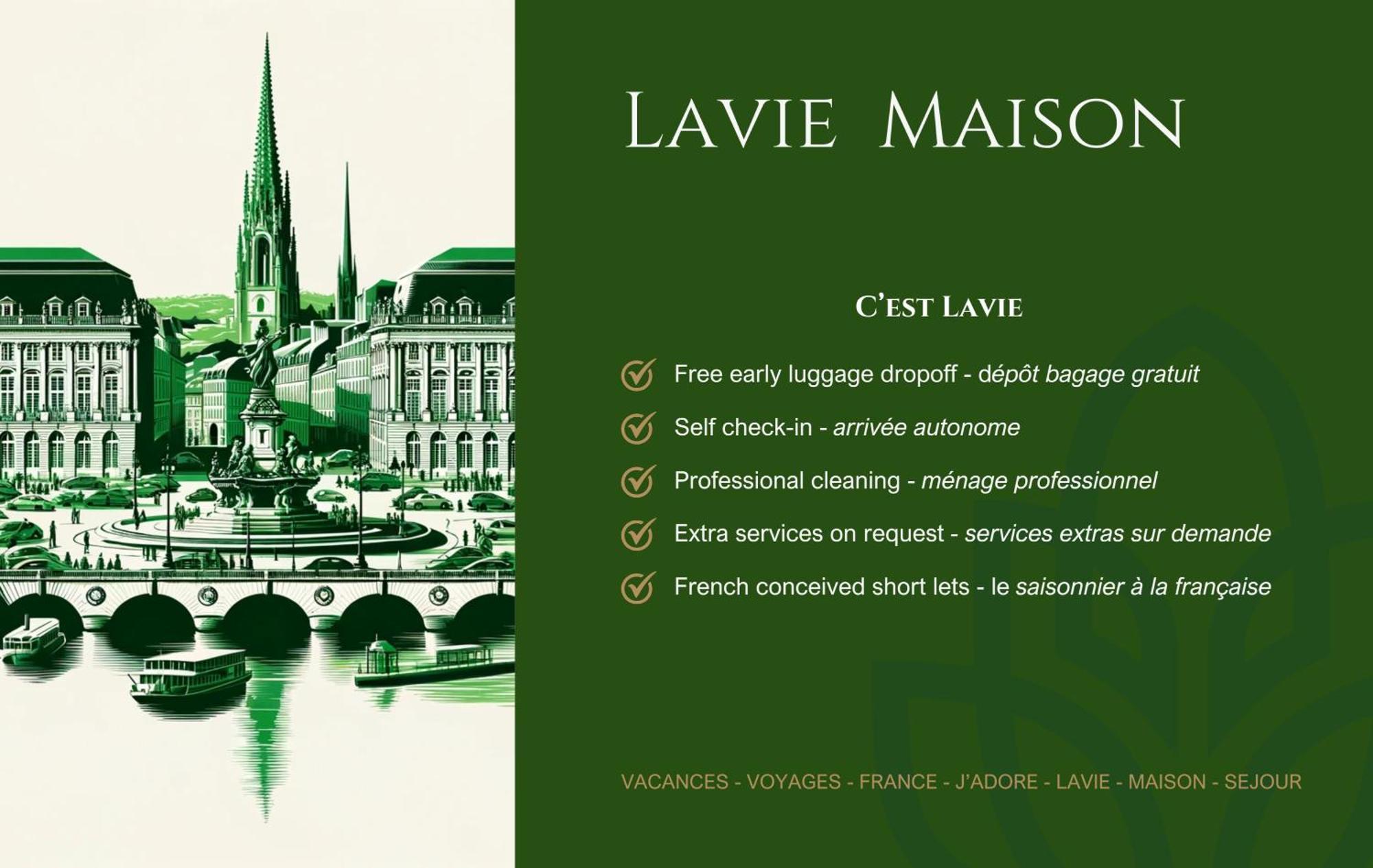 Lavie Maison Large Comfy Flat Bordeaux Buitenkant foto